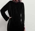 Vintage Velour Plus Size Shirt Dress