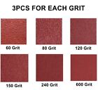 18pcs 1x42 Inch Sanding Belts Belt Sander Sandpaper 60 80 120 150 240 400 Grit