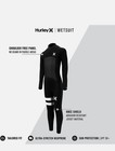 Hurley Youth Fusion 302 Black Back Zip Size 16 Fullbody Wetsuit 3 2mm 