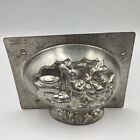 Antique Gesetzl Gesch  tzt Tin Egg Double Sided Chocolate Mold Germany M  Walter