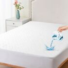 100  Waterproof Mattress Protector Deep 12  Mattress Pad Quilted Mattress Cover