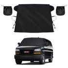 Windshield Cover For Ice And Snow Accessories For 1996-2024 Gmc Savana Van