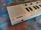 Vintage Casio Pt-1 Keyboard 1980s White Working