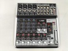 Behringer Xenyx Qx1202usb 12-ch Mixer Usb Fx 4 Mic Preamps Compressors Used