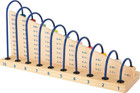 Wooden Abacus By      Classic Educational Counting Toy Bead Counter     Early Learni