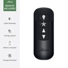 Hunter Fan 52 Inch Matte Black Indoor Ceiling Fan With Light And Remote Control