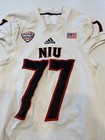 Game Worn Used Jersey Northern Illinois Huskies Niu Football Adidas 2xl  77