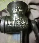 Antique Universal Food Chopper   Meat Grinder No  2 Hand Crank L  F    C  Conn 