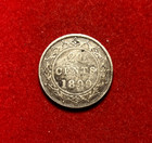 Newfoundland 1899 20 Cents Silver Coin Km 4 T3998a
