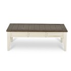 Cayla Storage Coffee Table Wooden Accent Table W  Drawers Indoor Vintage Design