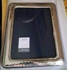 Argento Sc Italian Hammered Sterling Silver Picture Frame  Fits 5x7    Photo
