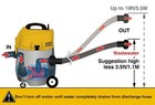 Matala Power Cyclone Pond Vacuum  Continuous Pond Vac With Power Discharge