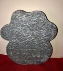 Dog  Cat Paw Print Shaped Pet Memorial Insert Photo Has Loving Poem Sentiment