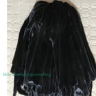 Natural Tanned Female Mink Skin Fur Pelt Short-haired Leather Crafting Collar