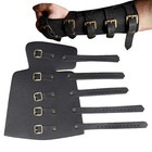 Leather Archery Arm Guard Traditional Bow Longbow Recurve Bow Forearm Protector 