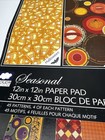 180 Sheets Cloud 9 Halloween  Harvest   Christmas Scrapbook Paper 12x12    Book