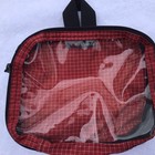 Tom Bihn Clear Quarter Packing Cube Iberian Red 200d Halcyon    9    X 8    X 3   
