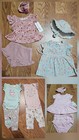 Newborn Baby Girl Clothing Lot 65 pieces Outfits nursing accessories