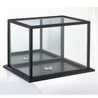 Black Full Sized Football Display Case Mirror