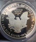 2006-w Proof Silver Eagle Pcgs Pr70dcam Beautiful Toning