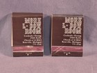 Two Vintage More L-bow Room Restaurant Matchbook Roseville Michigan Advertising