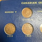 1920-1999 Canada Small Cent Set Including Key 1923 1925 In Album