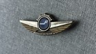 Vintage Finnair Airlines Kids Jr  Club Finland Plastic Wings Pin Back