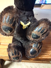Top Notch  Dark Brown Mohair 5 Jointed Teddy Bear 17    Long 12  Tall Unique 