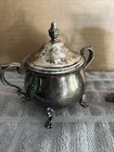 Fb Rogers Silver Co Silver Plated Creamer And Sugar Bowl Trade Mark 1883  6283
