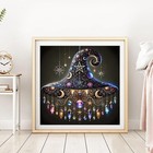 Hat Diamond Art Kit 12 X 12 Inch Multicolor Diy Craft