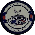 Usa Hockey Miracle On Ice 45th Anniversary 1980   2025 Commemorative Puck