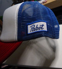 Pabst Blue Ribbon  Hat  Pbr Truckers Hat Cap Red white royal