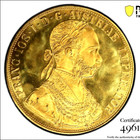Pcgs Ms-67   1915  4 Ducat Austria Gold Restrike