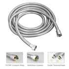 10ft Shower Head Hose Handheld Extra Long Stainless Steel Bathroom Flexible Tube