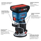 Bosch 18v Brushless Colt Palm Router Kit