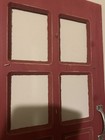 Red Rustic Country Wood Door