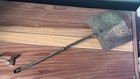 Vintage Copper Square Skimmer Strainer Long Handle Primitive Kitchen Utensil 19 