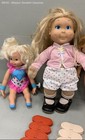Lot Of 5 Assorted Vintage modern Dolls With Accessories