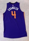 Phoenix Suns Game Worn Jersey Size 2xl Tyson Chandler Purple Adidas Rev 30 Nba