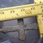 Knight Templar Relic Wearable Pendant Certified Ancient Crusader Cross Jerusalem