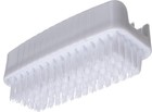 Sparta 3623900 Plastic Hand Brush  Nail Brush Dual Sided  pack Of 2   White 