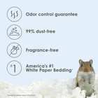 Clean   Cozy White Paper Bedding  Made For Small Animals  49 2 Liters