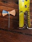 Antique American Patriotic    old Glory    Union Stick Pin  Featuring A Bow-tie-shap