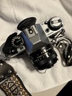 Canon Ae-1 Program 35mm Film Camera W  Flash   Case