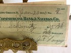 108 Old Personal Checks 1926 Antique Document Business Bank Note Vtg Ephemera Oh