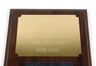 Lebron James 2002-03 St  Vincent St  Mary s Hs 8x10 Wood Plaque Game Used Floor