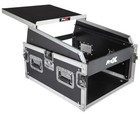 Prox T-6mrss13ult-blm 13u Top Mixer-dj 6u Rack Combo Flight Case W-laptop Shelf