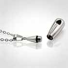Heart Teardrop Urn Necklace For Ash Cremation Pendant Memorial Keepsake Jewelry