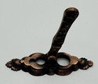 Vintage Mid Century Modern Cast Brass Door Knocker Zastraczous 7 5    Long Unique