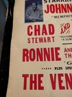 Johnny Rivers Chad   Jeremy Ventures 1964 Concert Poster 12x18 Murfreesboro Tn